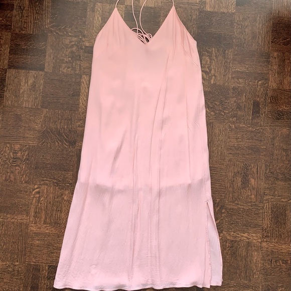 Wilfred Free BLUSH PINK slip dress - Picture 6 of 9